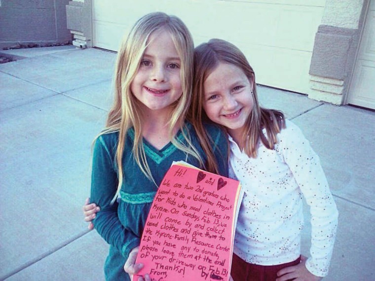 Annika Bridge and Zoey Graziano